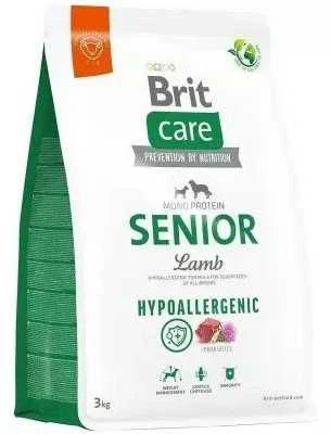 BRIT CARE Dog Senior su ėriena ir ryžiais 3kg