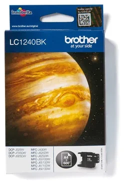 Brother Brolis LC1240BK | Rašalo kasetė | Juodas