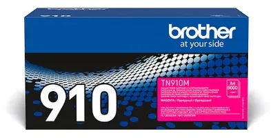 BROTHER TN-910M rausvai raudonas toneris, itin didelės išeigos, 9000 psl.