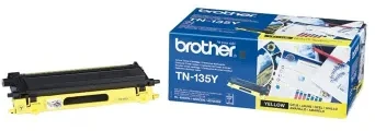 BROTHER TN-135Y TONER Geltonas 4000P