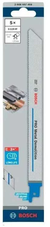 Bosch 5 pjūklo geležtės S1225VF,