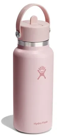 „Hydro Flask“ termosas su plačiu, lanksčiu šiaudiniu dangteliu „Trillium“ 0,946 l