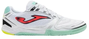 Buty piłkarskie Joma Dribling Indoor 2632 balta ir-turkio sp. DRIS2632IN (40)