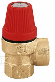 „Caleffi“ apsauginis vožtuvas, 1/2 colio 6 barų (311460)