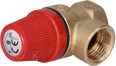 Caleffi apsauginis vožtuvas 1/2'' 8bar 311480