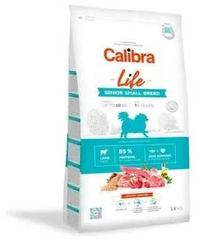 Šunų Maistas - CALIBRA Dog Life Senior Small Breed ėriena 1.5kg Be Glitimo