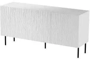 Cama Meble Saugojimo Spinta - Jungle 152x40,5x74,5, Balta, Juoda