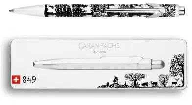 Caran D'ache „Caran d`Arche Długopis 849 Pop Line Totally Swiss“ – pjaustytas popieriumi