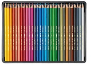 Caran d`Arche CARAN D'ACHE Swisscolor pieštukai, metalinė dėžutė, 30 vnt.