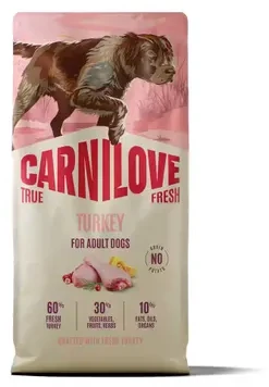 Carni Love True Fresh kalakutiena - dry dog food - 12kg