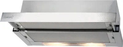 CATA TF-2003 DURALUM 700 | Hood | Telescopic | Energy efficiency class C | Plotis 70 cm | Mechanical | 390 m³/h | Nerūdijantis plienas | LED