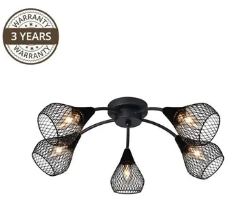 Lubinis šviestuvas Domoletti CEILING LAMP BISTRO MX51166-5 5X40W E14