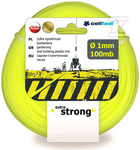 Cellfast Valas Sodo ir statybos virvė 100 m fi=1 mm 100 m