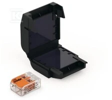 „Cellpack Easy-Protect 112 Wago-Compact“ gelio dėžutė 0,2–4 mm2 407858 su jungtimis (viena dviejų laidų jungtis)