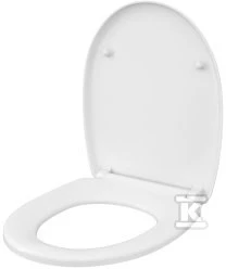 WC dangtis Cersanit Delfi duroplast lėtai nusileidžiantis (K98-0191)
