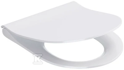 WC dangtis Cersanit, ZEN Oval City (Urban Harmony/Street Fusion Slim) lėtai nusileidžiantis, lengvai nuimamas