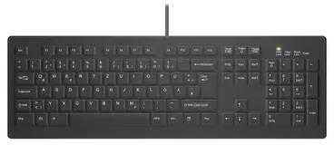 Klaviatūra Cherry ACTIVE KEY MTA AK-C8100 su laidu DE-išdėstymas juodas