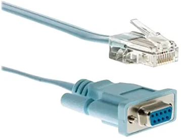 „Cisco“ konsolės kabelis 6 pėdų su RJ45 – DB9F (CAB-Žaidimų konsolė-RJ45 =)