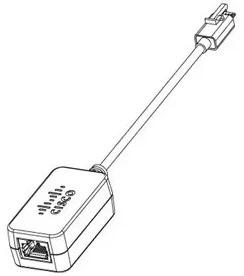 Kabelis USB Cisco microUSB - RJ-45 Mėlyna (CAB-CON-USBRJ45=)