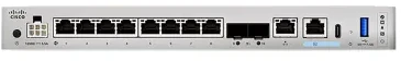 Šakotuvas Užkarda jungiama į tinklą Cisco Secure Firewall 1220CX - apsaugos įrenginys - 10GbE - stalinis