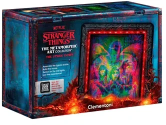 CLEMENTONI dėlionė Stranger Things – Aukštyn kojom, 520 det., 35155