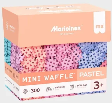 Konstruktorius MARIOINEX Steam Pastel Waffles 300 el.