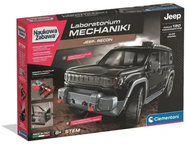 „Clementoni Scientific Fun“ – mechanikos laboratorija: „Jeep Recon“
