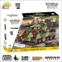 Cobi Pz.Kpfw. V Panther Ausf. A modelis iš 1152 detalių