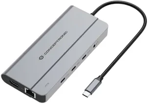 Stacja/replikator Conceptronic CONCEPTRONIC 10-1 Dock USB-C->HDMI/2xUSB-A/3xUSB-C/100WPD