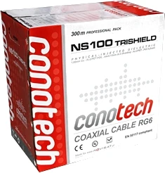 Conotech NS100 koaksialinio kabelio dėžė