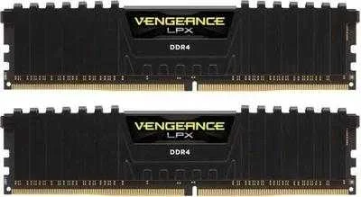 32 GB (2 x 16 GB) „Corsair Vengeance LPX Juodas DDR4-2133“ RAM CL13 (13-15-15-28)