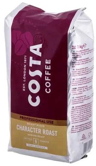 Costa Coffee Kavos pupelės COSTA PROFESSIONAL 1KG BRIGHT BL 100% ARABICA