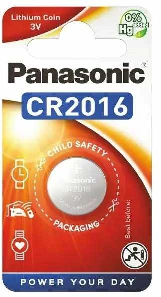 CR2016 PANASONIC baterija (lizdinėje plokštelėje 1 vnt.)