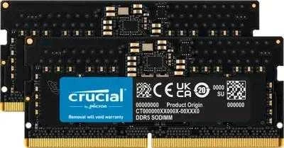 RAM Crucial 16GB [2x8GB 5600MHz DDR5 CL46 SODIMM]