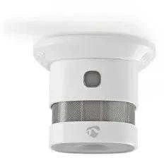 Nedis Išmanusis ZigBee TUYA dūmų jutiklis su sirena 85dB, CR123A, baltas