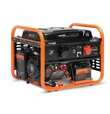 Daewoo Power Products DAEWOO GDA 7500DPE-3 6.5kW elektros generatorius