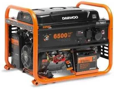 Daewoo Power Products DVIGU KURO GENERATORIAUS GENERATORIAUS DAEWOO GDA 7500DFE 6,5 kW