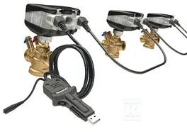 Balansinis ventilis Danfoss, AB-QM d15 automatinis