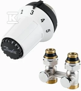 Danfoss termostatinis komplektas SET Panda M30X1.5 tiesus - 013G5275