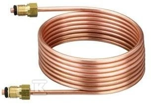 Danfoss impulsa caurules kompl. 1.5m G 1/16"