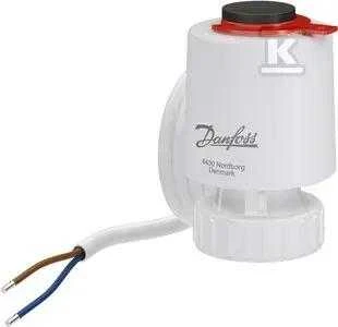 Danfoss TWA-Q termo aktuators NC, 230V, AB-QM pievienojums