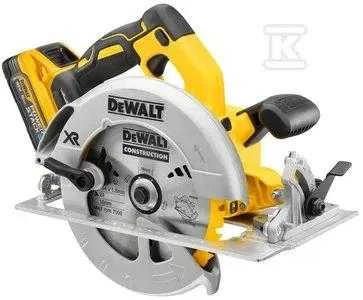 De Walt Akumuliatorinis diskinis pjūklas DeWalt DCS570H2T-QW; 18 V; 1x5,0 Ah akum.