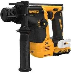 Perforatorius Dewalt DCH072L2-QW; 1,1 J; 12 V; 2x3,0 Ah akum.