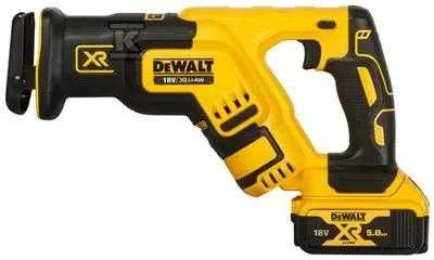 Akumuliatorinis tiesinis pjūklas DeWalt DCS367P2-QW; 18 V; 2x5,0 Ah akum.
