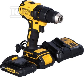 DeWalt DCD777 suktuvas su dviem akumuliatoriais ir krovimo stotele