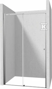 Stumdomos dušo durys Deante Kerria plus, 120 cm, Chrome