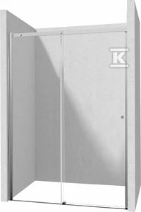 Stumdomos dušo durys Deante Kerria plus, 180 cm, Chrome