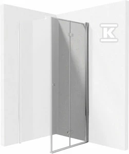 Sulankstomos dušo durys Deante Kerria plus, 70 cm, Chrome