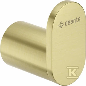 COM Deante rankšluosčių kabliukas Round, Brushed auksinis