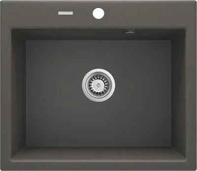 Deante granitinė virtuvinė plautuvė Deante Andante, ZQN_T103, Anthracite